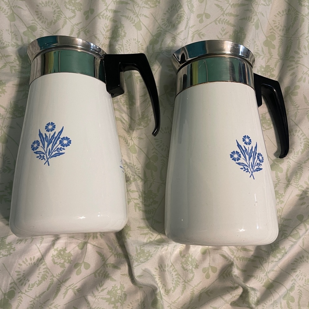 Vintage Corning ware pitcher